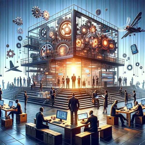Digitization and digitalization start from within the company - illustration 3