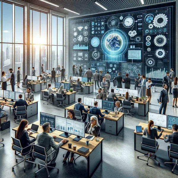 Digitization and digitalization start from within the company - illustration 6