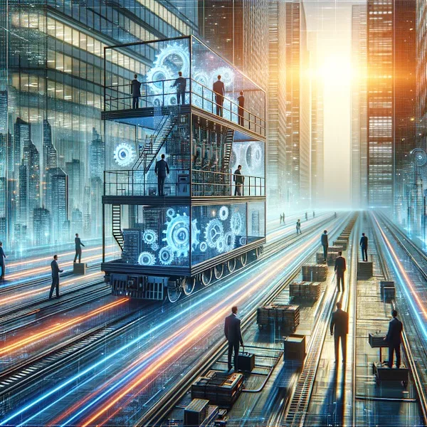 keep up with technological trends? Today, let's take a closer look together at a process that can streamline business operations. We'll explore why it's worth taking on the challenge of digital transformation and how to carry it out effectively to achieve the best results. - główny obraz