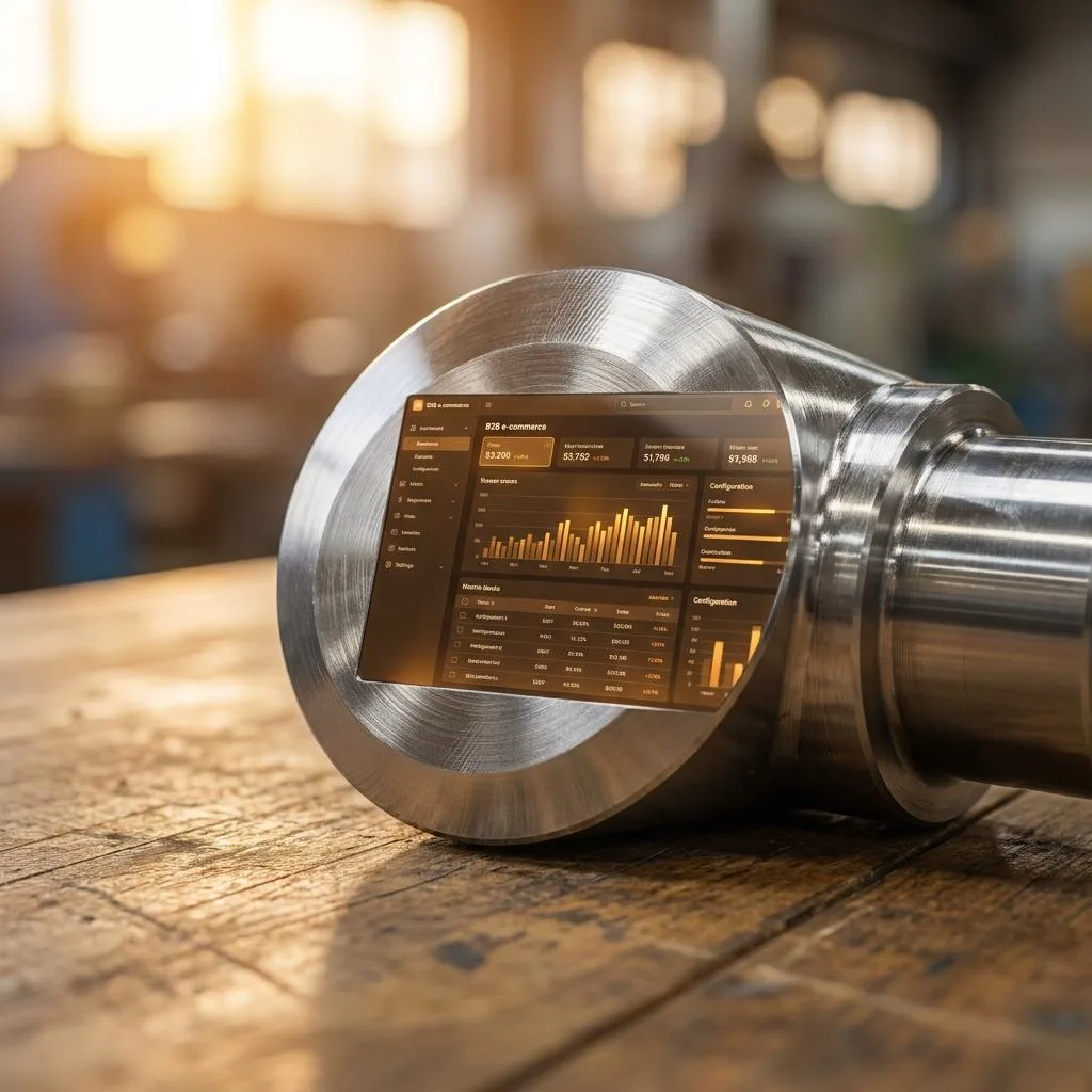 B2B e-commerce as a digital extension of the production floor