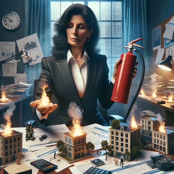 Manual company management and daily firefighting - illustration 2