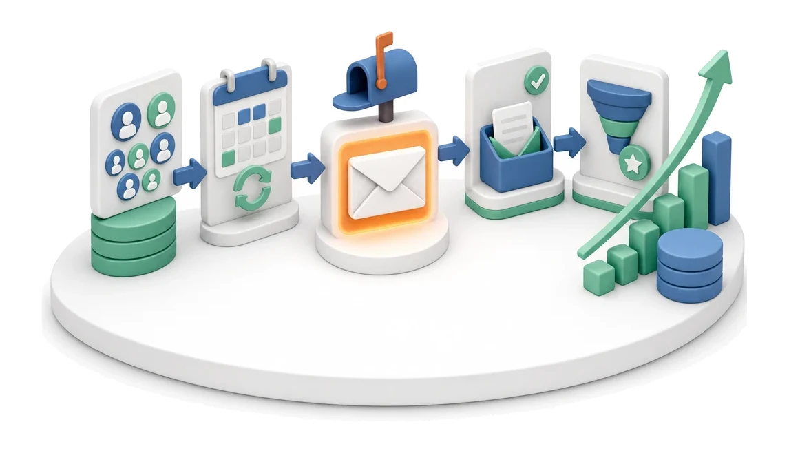 Cold Mailing — module screens in Process App
