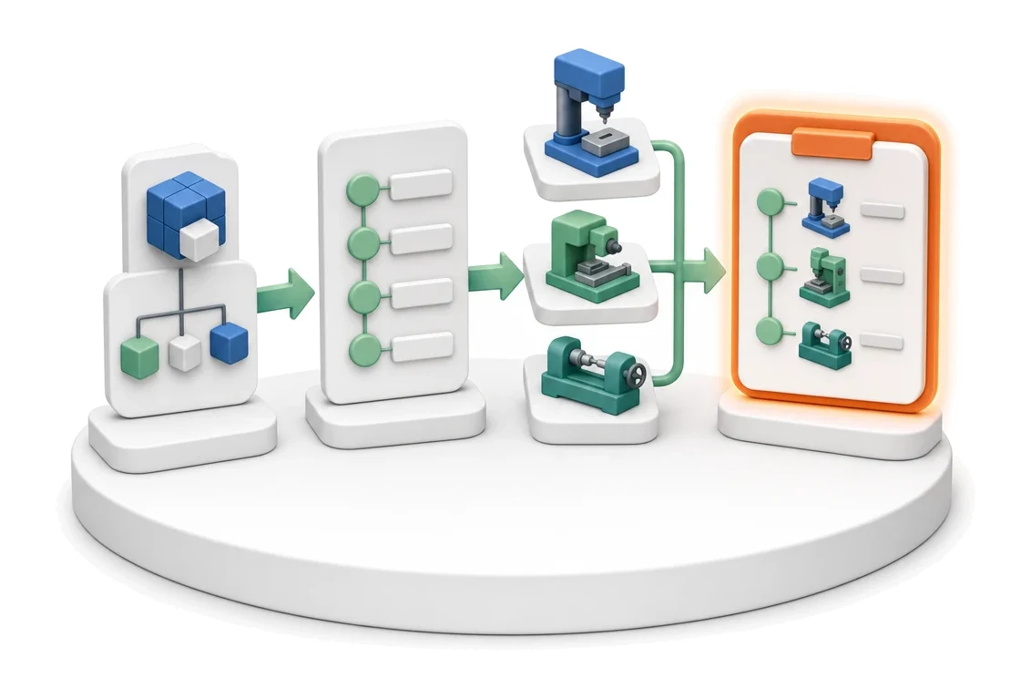 Technology Routing — module screens in Process App