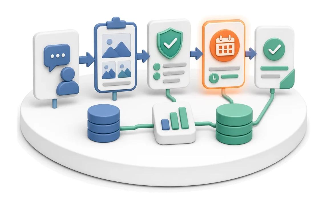 Complaint Intake and Qualification — module screens in Process App
