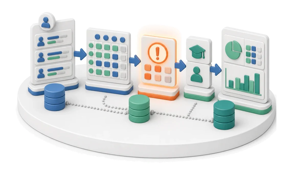 Competency Matrix Management — module screens in Process App