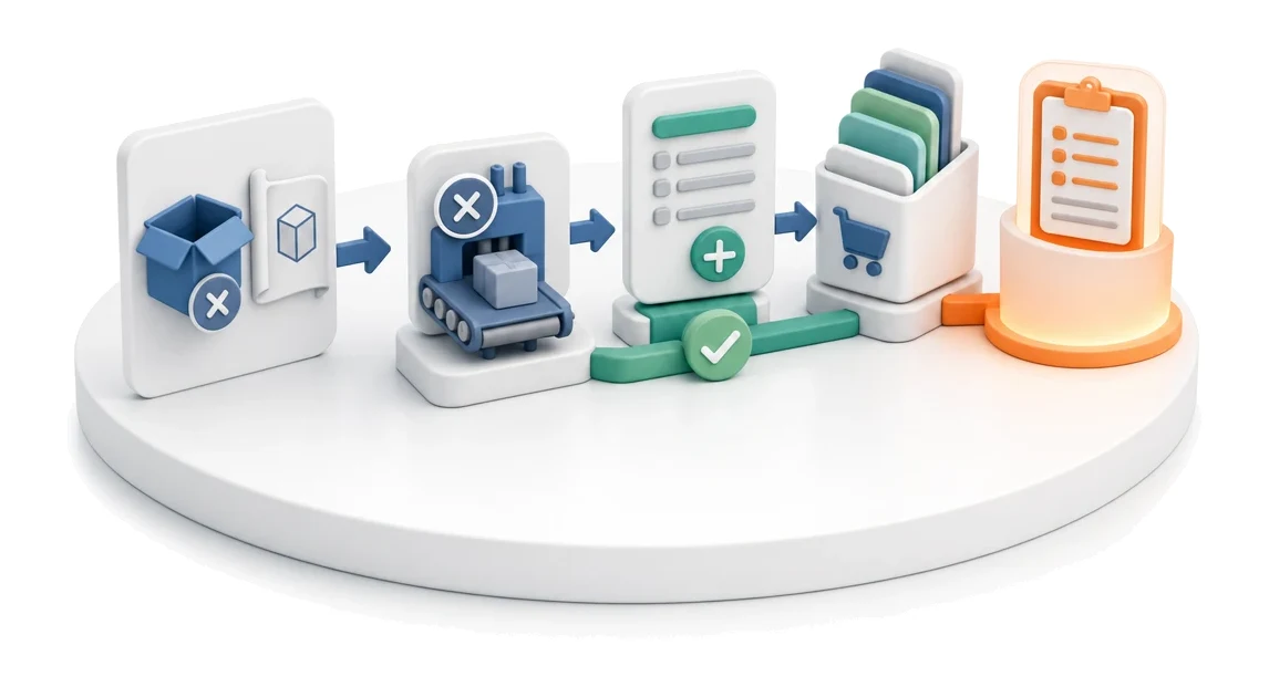 Purchase Requisition — module screens in Process App