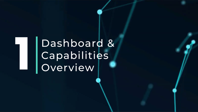 Dashboard and Application Capabilities